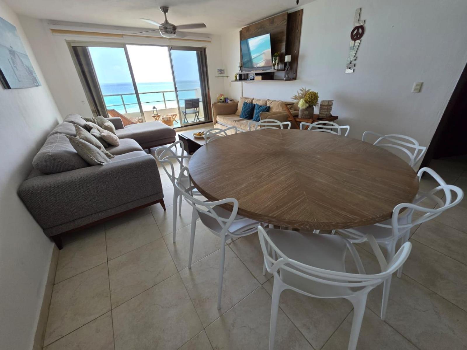Perfect Vacation Getaway,Ocean View,Wifi, Beach Cancun Luaran gambar