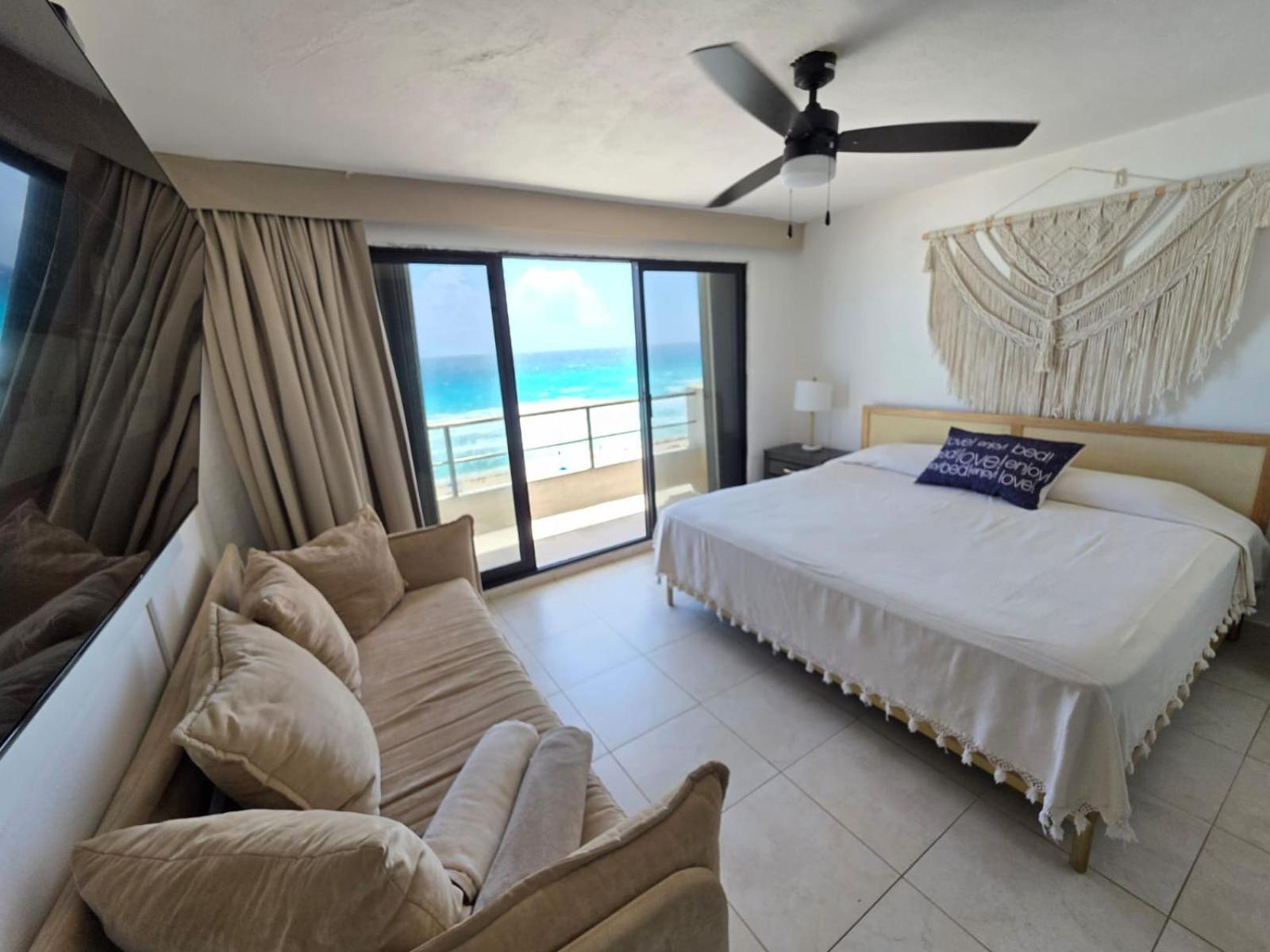 Perfect Vacation Getaway,Ocean View,Wifi, Beach Cancun Luaran gambar